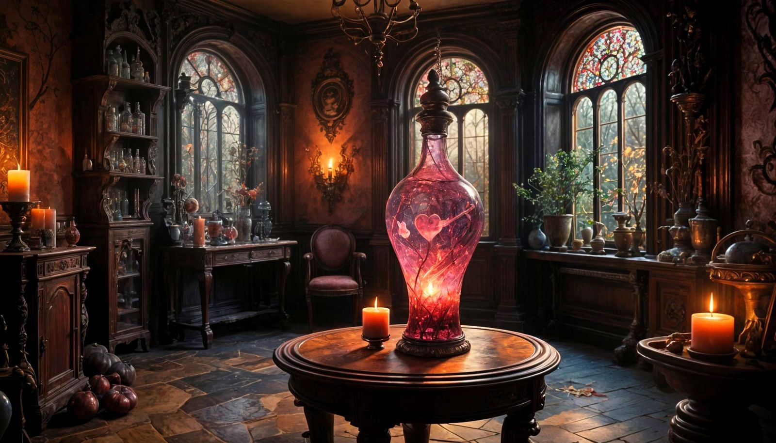 Witch's Magnum Opus - The Love Potion  by @The Leycer