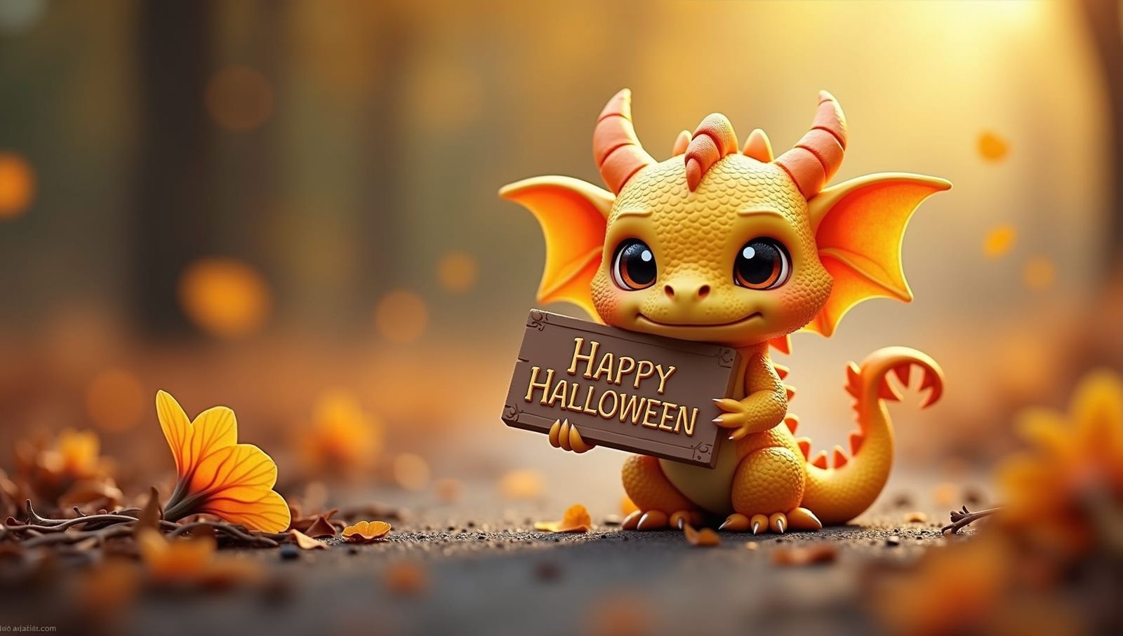 Little Dragons Like Halloween