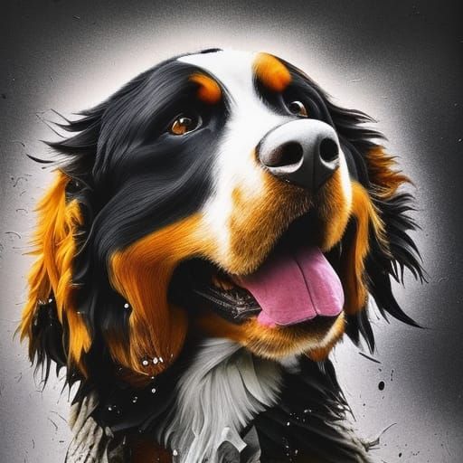 Bernese mountain dog
