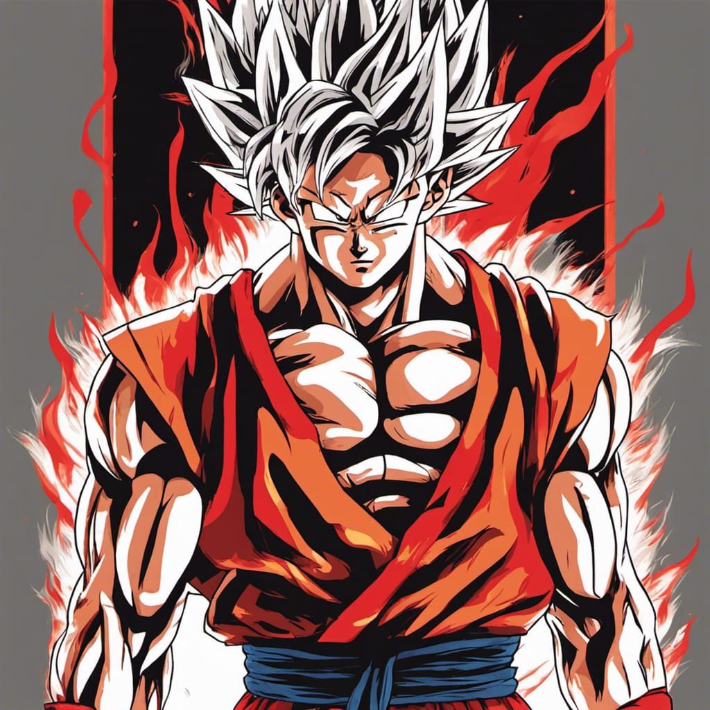 Super Saiyan Goku - AI Generated Artwork - NightCafe Creator