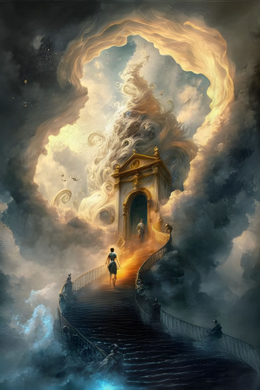 Stairway to heaven - AI Generated Artwork - NightCafe Creator