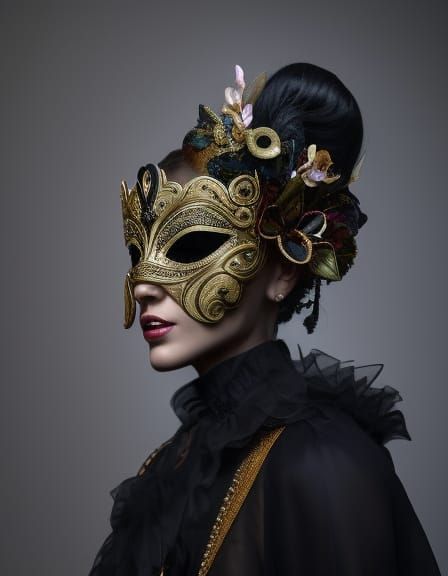 Lady of Masquerade  by @Jack Huang