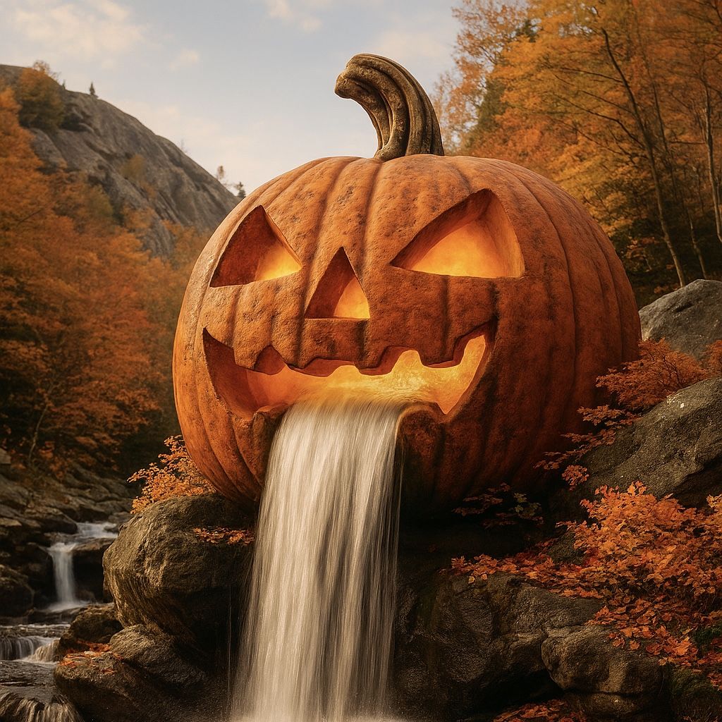 autumn jack-o-lantern pumpkinfall