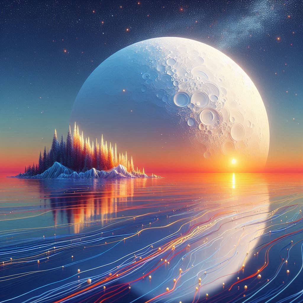 Surreal Moonscape