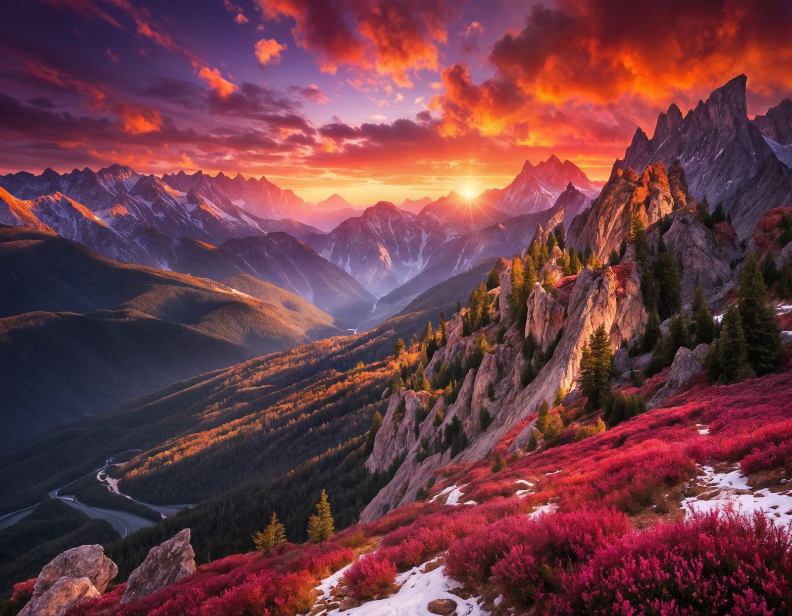 Horizon on Fire  by @MikThor