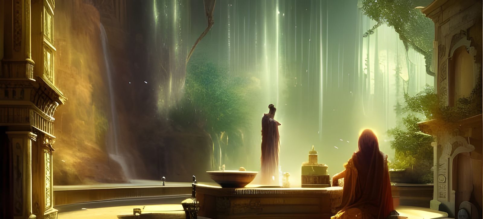 Magical abode (my fav thing is the peace I feel here)  by @Sagorika11adhikari