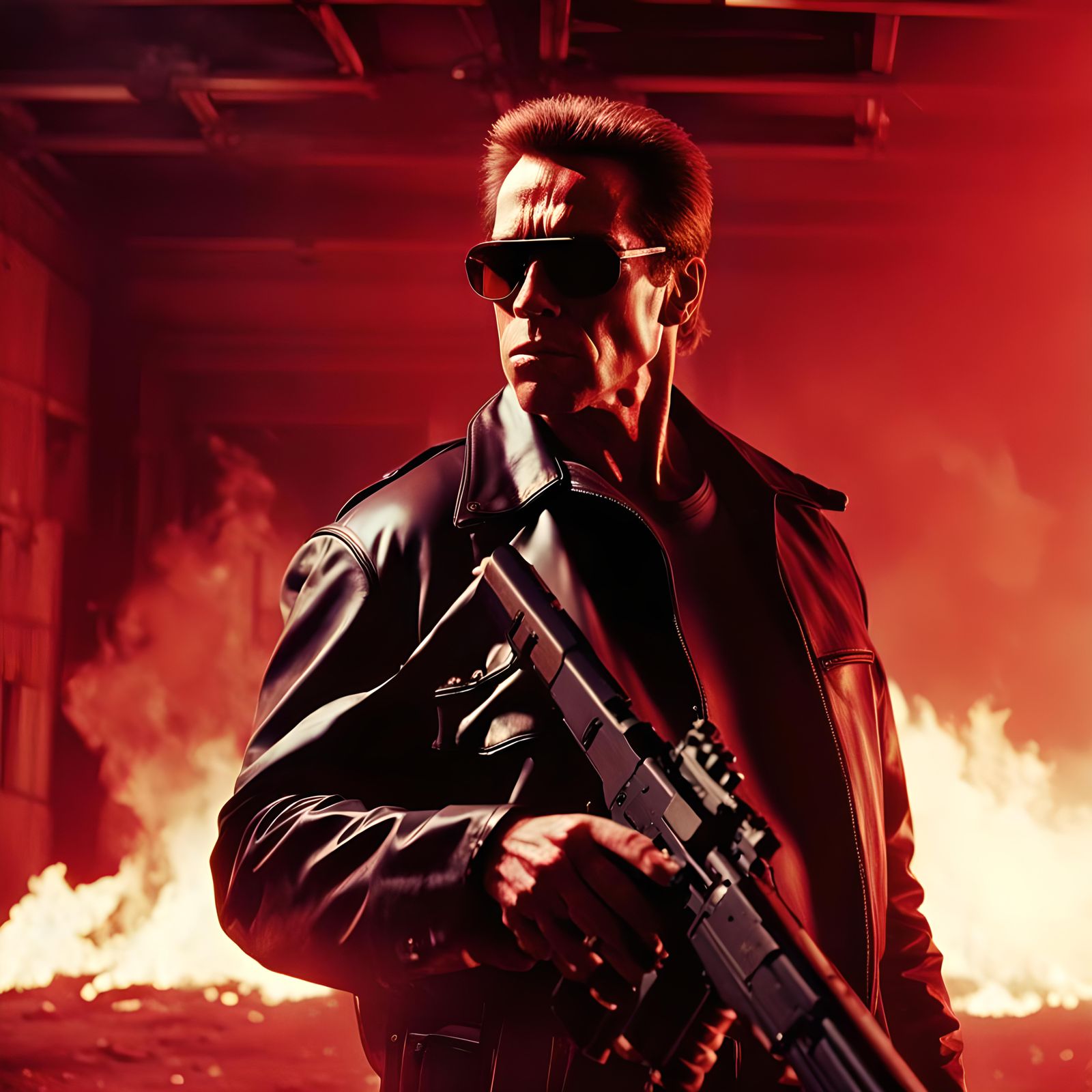 T-800, Model 101 - AI Generated Artwork - NightCafe Creator