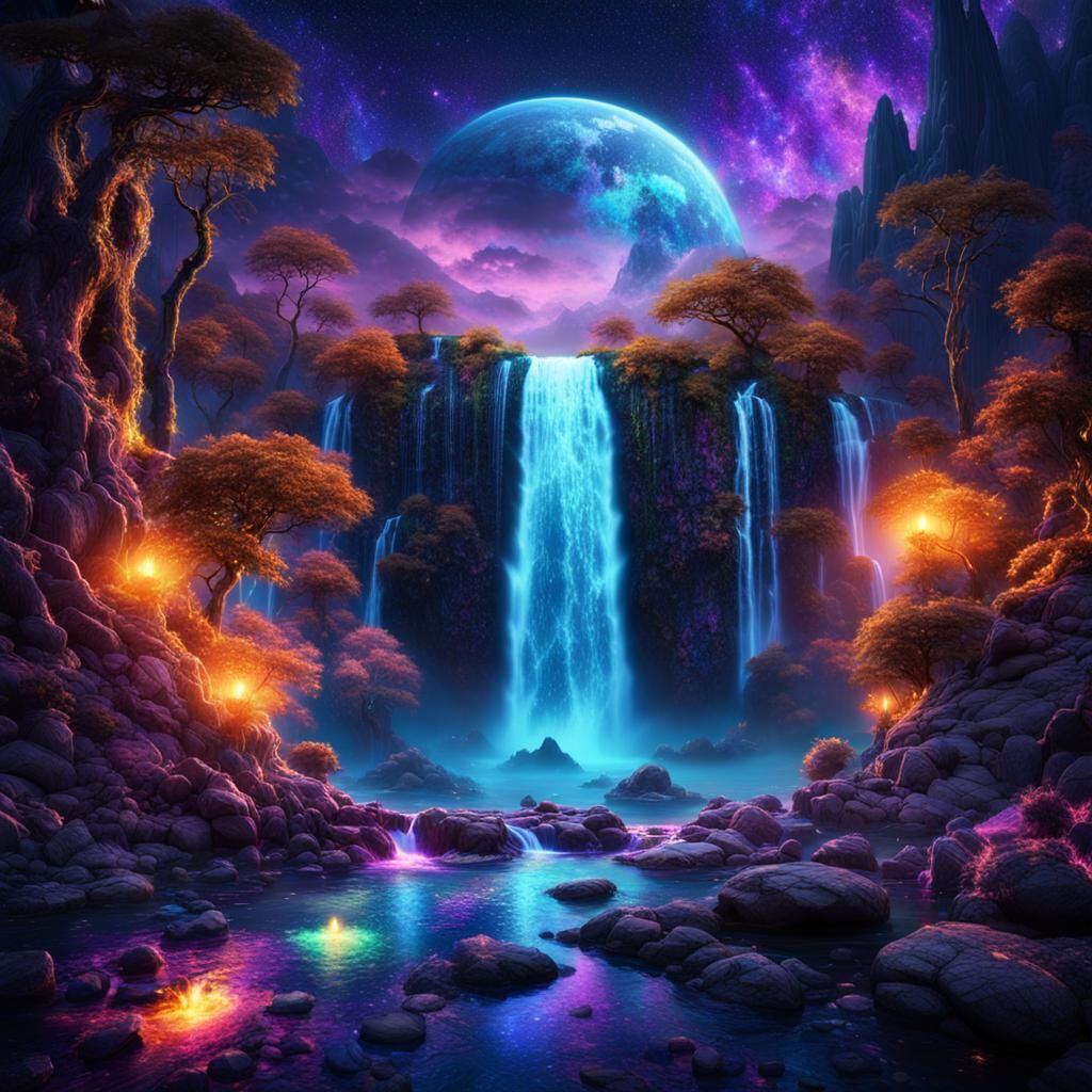 Out of this world Waterfall
