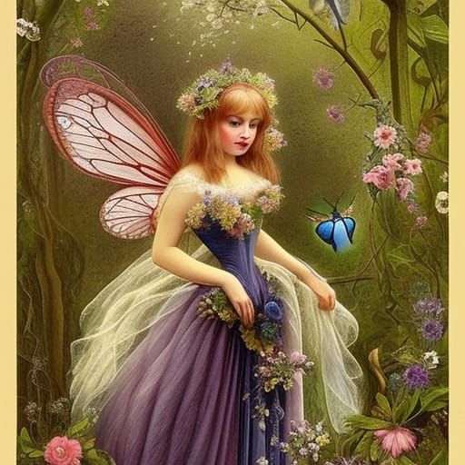 Forest Fairy - AI Generated Artwork - NightCafe Creator