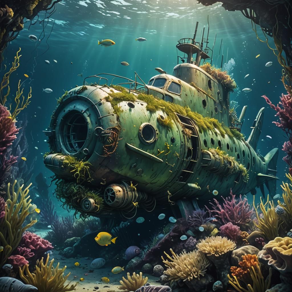 Submarine got stuck