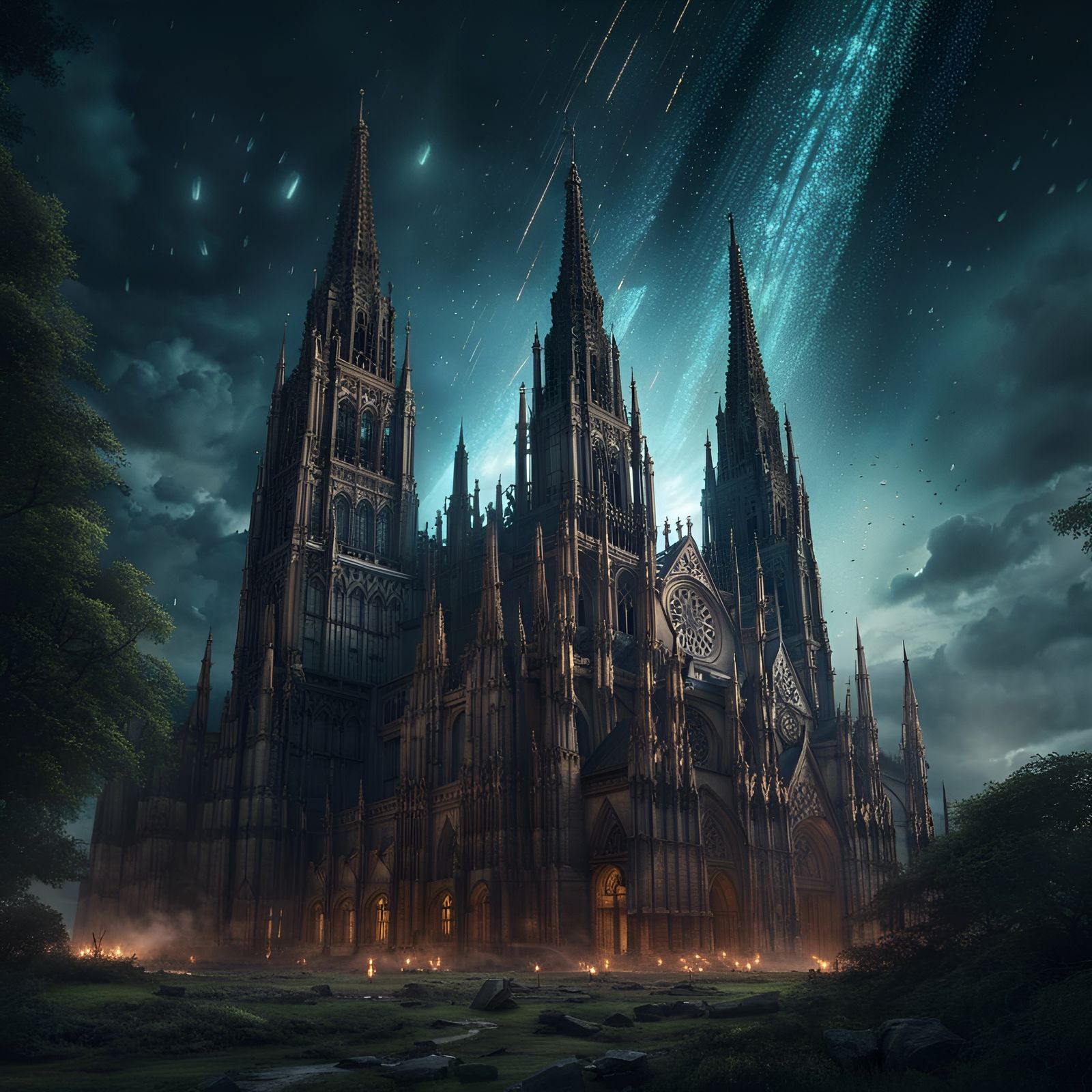 Meteor Cathedral  by @Emzee