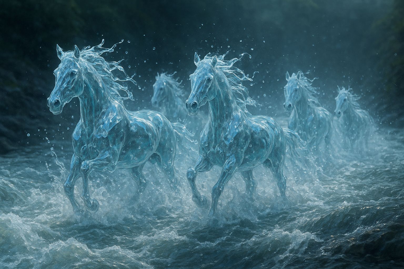 Horses of the Bruinen