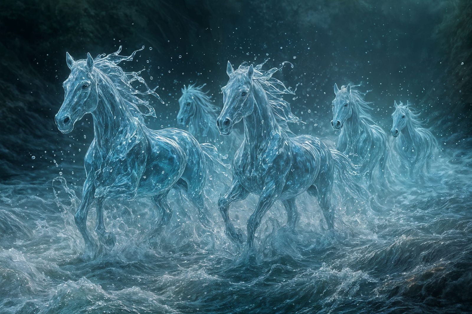 Horses of the Bruinen  by @Gandalf the Green