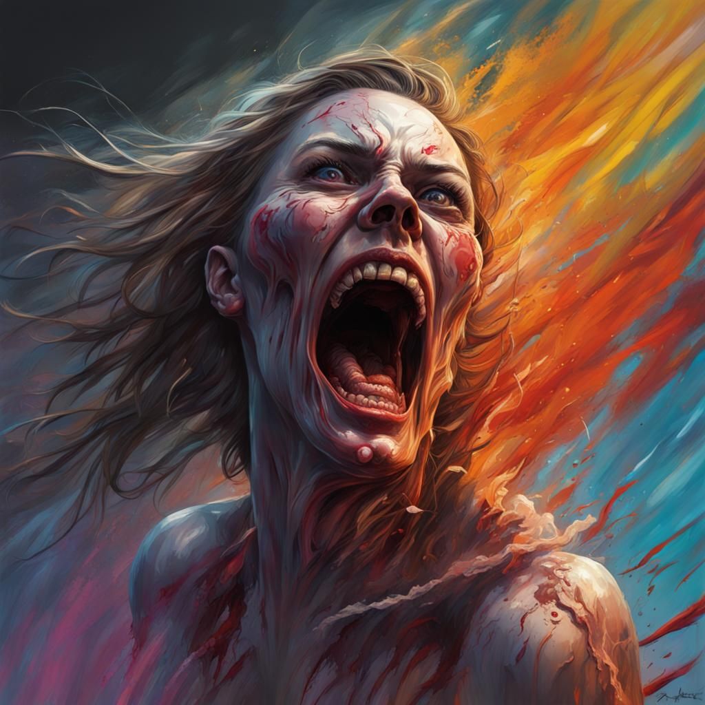 Horror. Banshee. Scream. Echo.