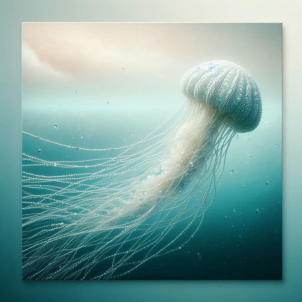 Luminous Beaded Jellyfîsh (1)