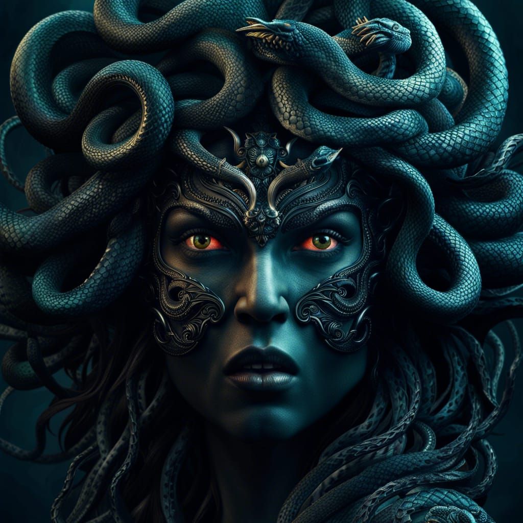 Medusa - AI Generated Artwork - NightCafe Creator