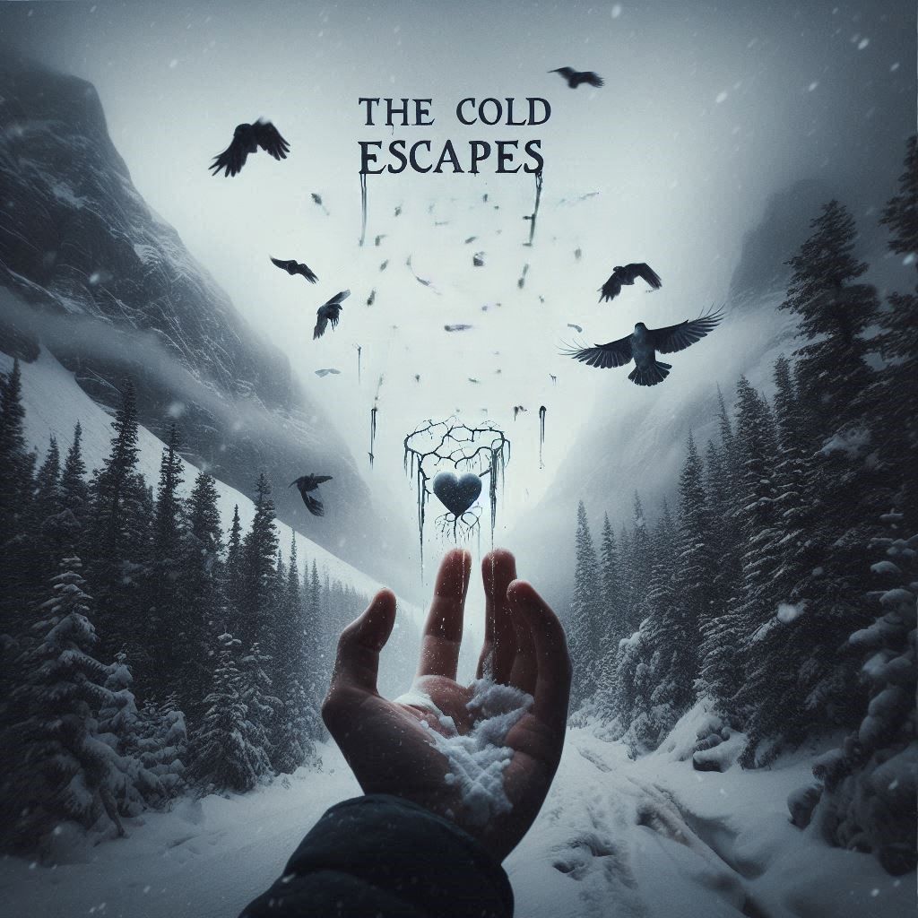 The cold escapes, My heart is drenched through