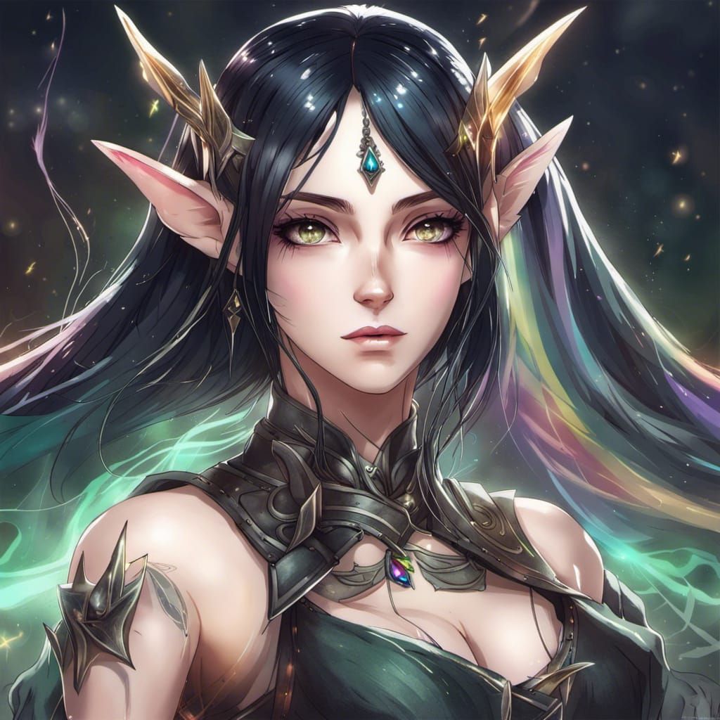 Elven Pride (anime) - AI Generated Artwork - NightCafe Creator