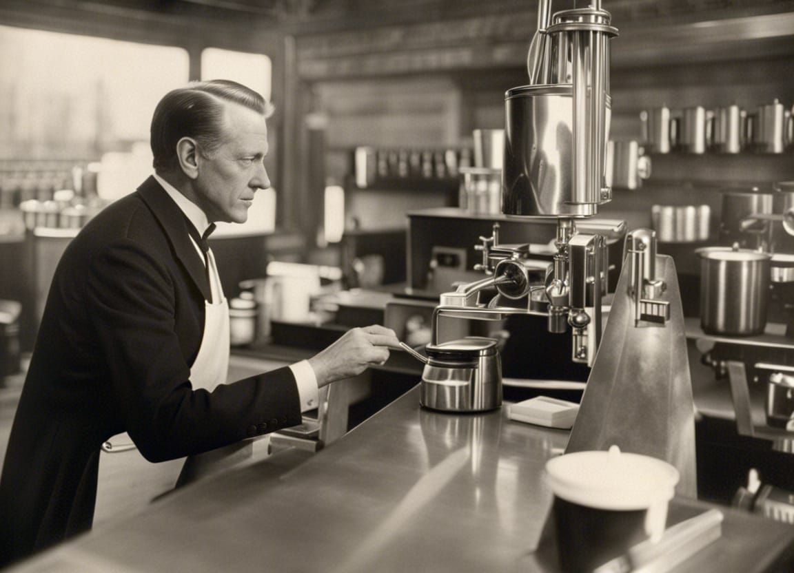 C.M. Coolidge, Barista AI Generated Artwork NightCafe Creator