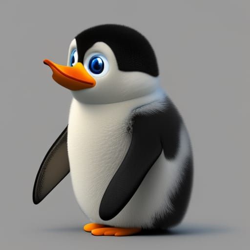 Cursed penguin - AI Generated Artwork - NightCafe Creator