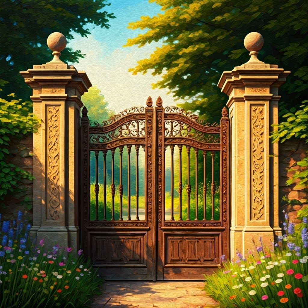 gate  by @hlwyy