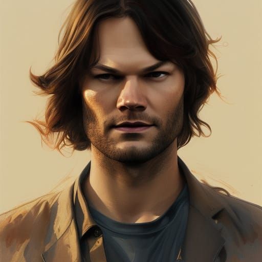 Supernatural - Sam Winchester. - AI Generated Artwork - NightCafe Creator