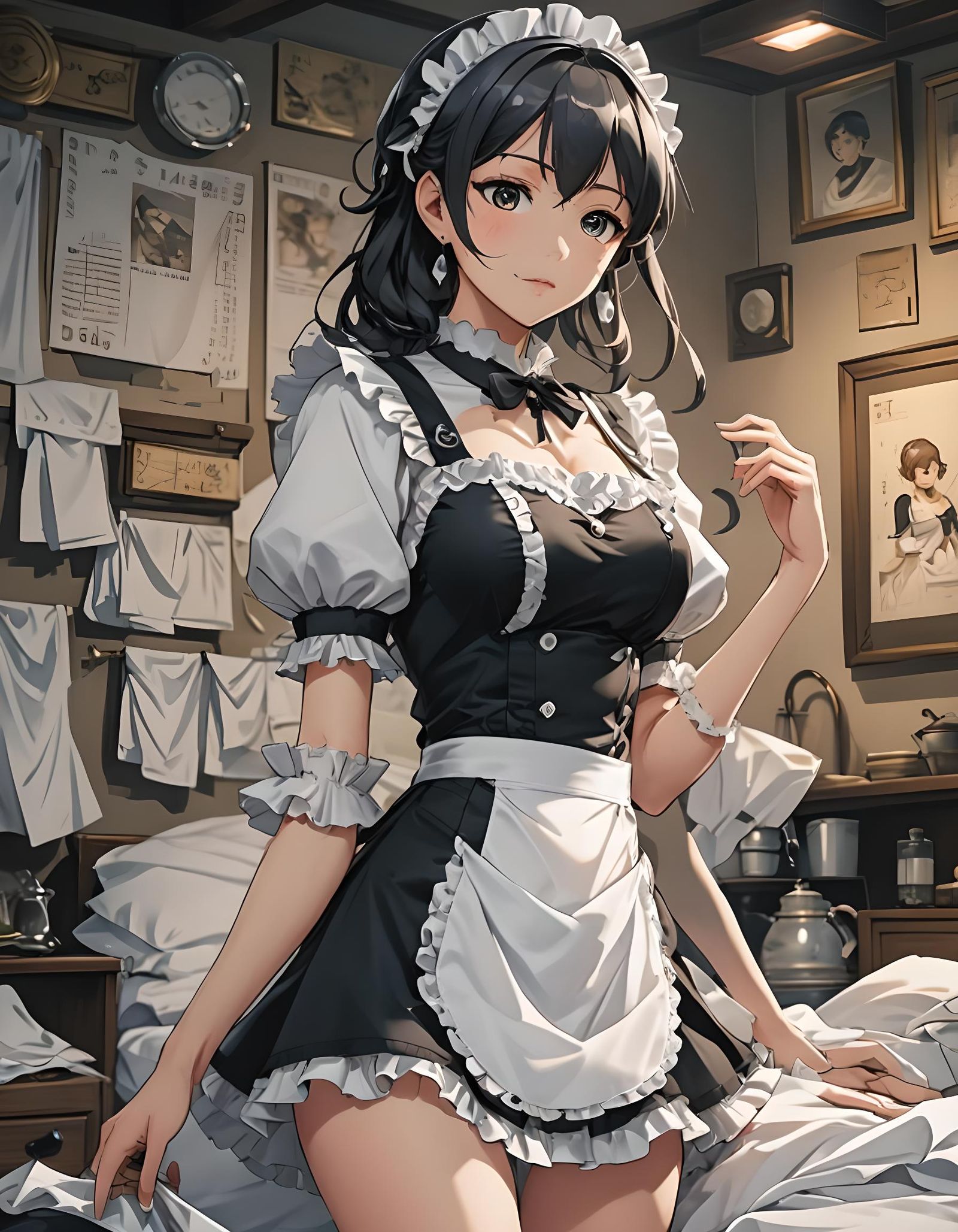 Maid underwear content
