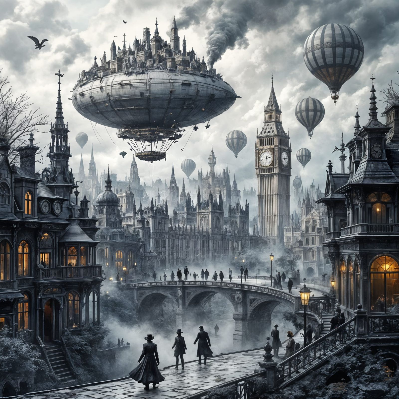 London between Worlds   by @Midnighte