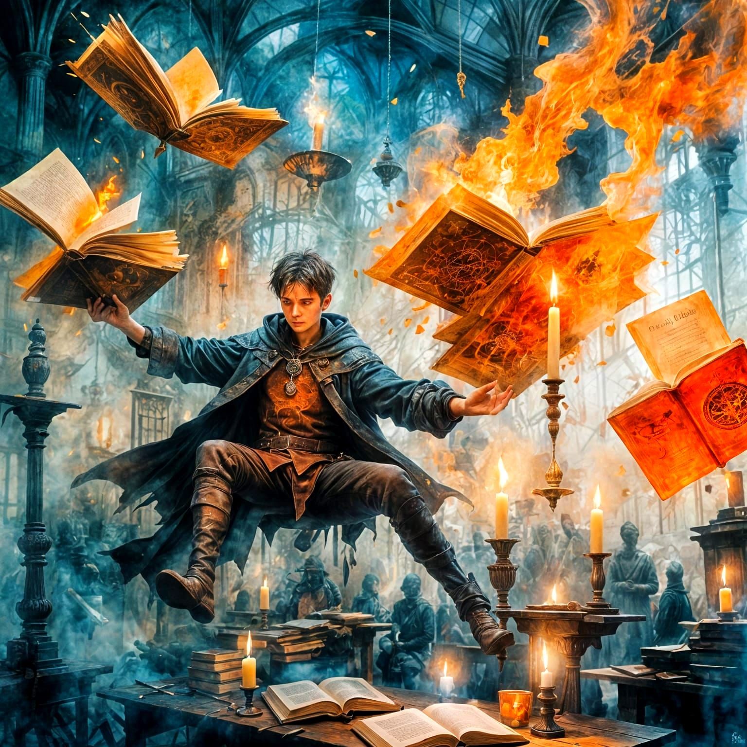 Wizard Student Knows How To Multi-Task