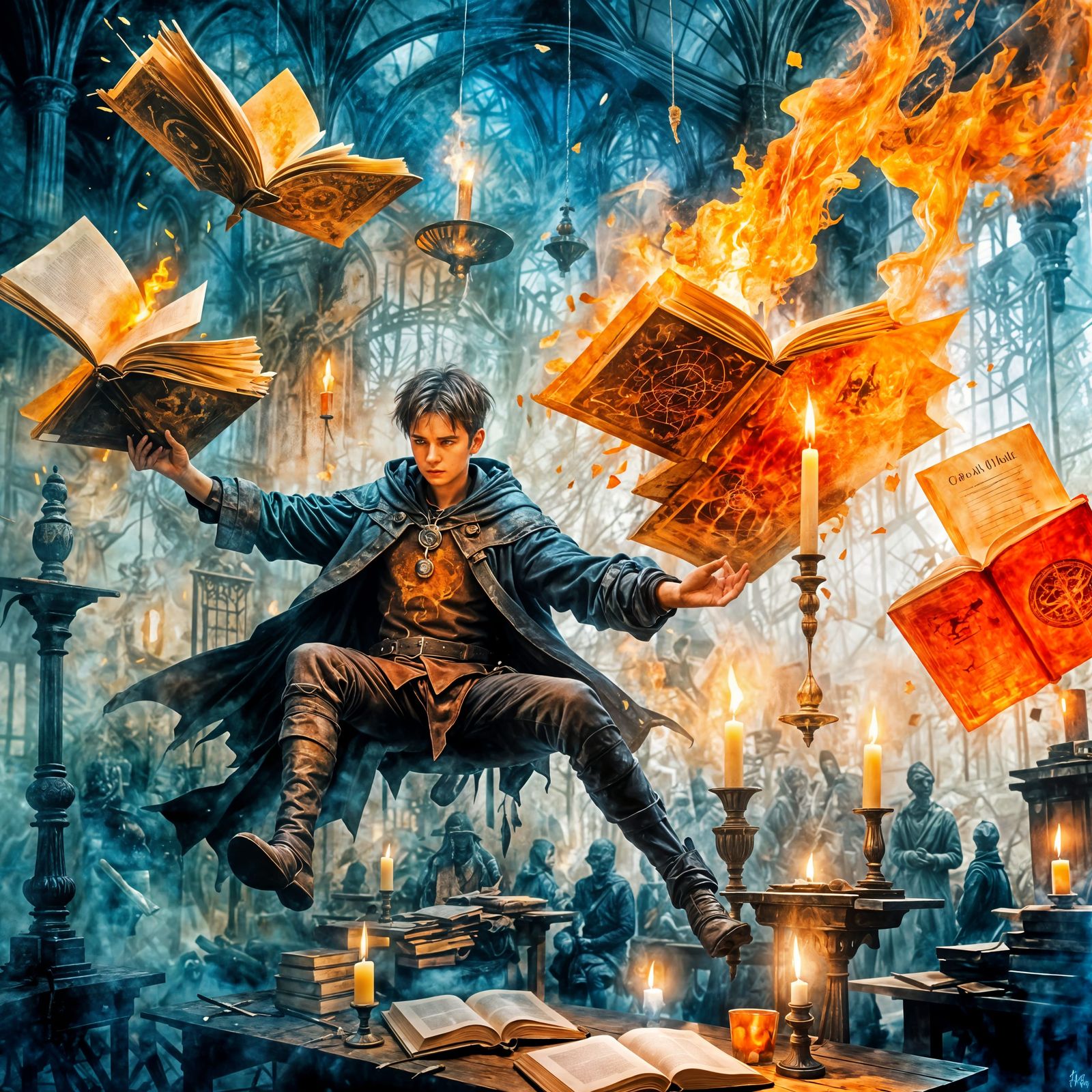 Wizard Student Knows How To Multi-Task  by @The King Of Fine Tuned Loras