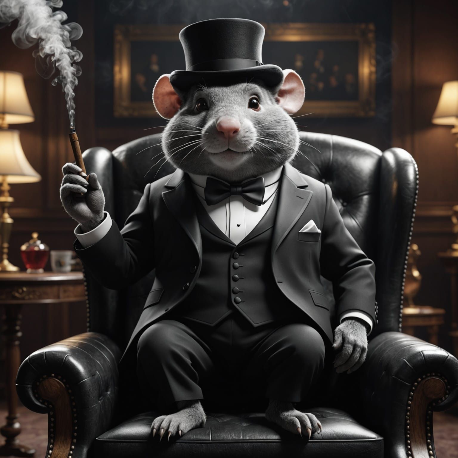 Alexander "Big Cheese" Campbell: Mafia Boss in "Rat King"  by @MilesofReptiles