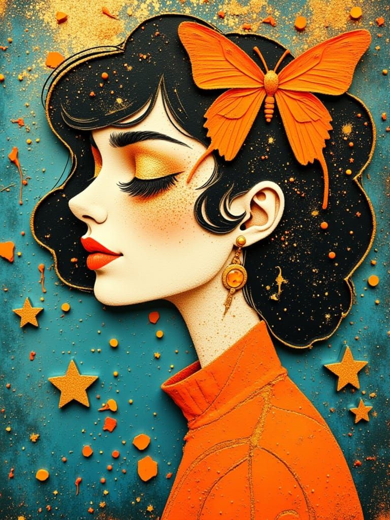 Le papillon du bonheur 