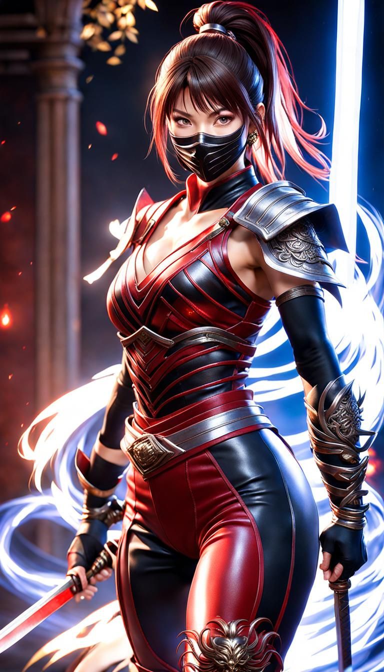 Taki (Soul Calibur series) Test #1 - AI Generated Artwork - NightCafe  Creator