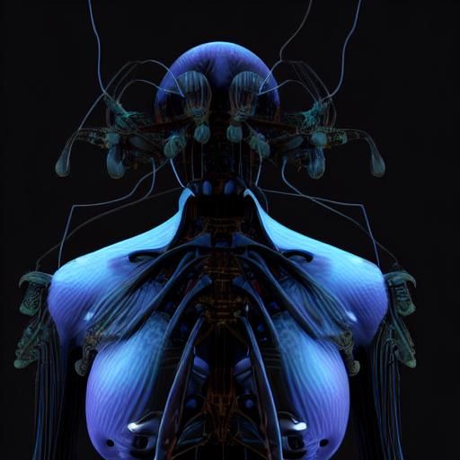 Humanoid insectoid hybrid plant exoskeleton