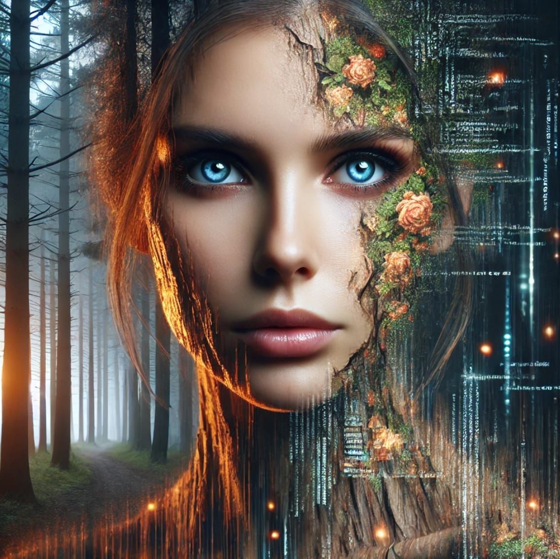 Nature's Code: The Digital Spirit