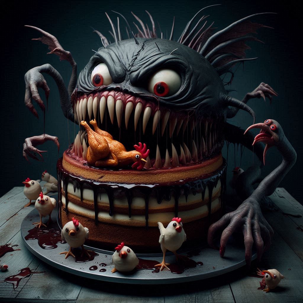 Carnivorous Cake