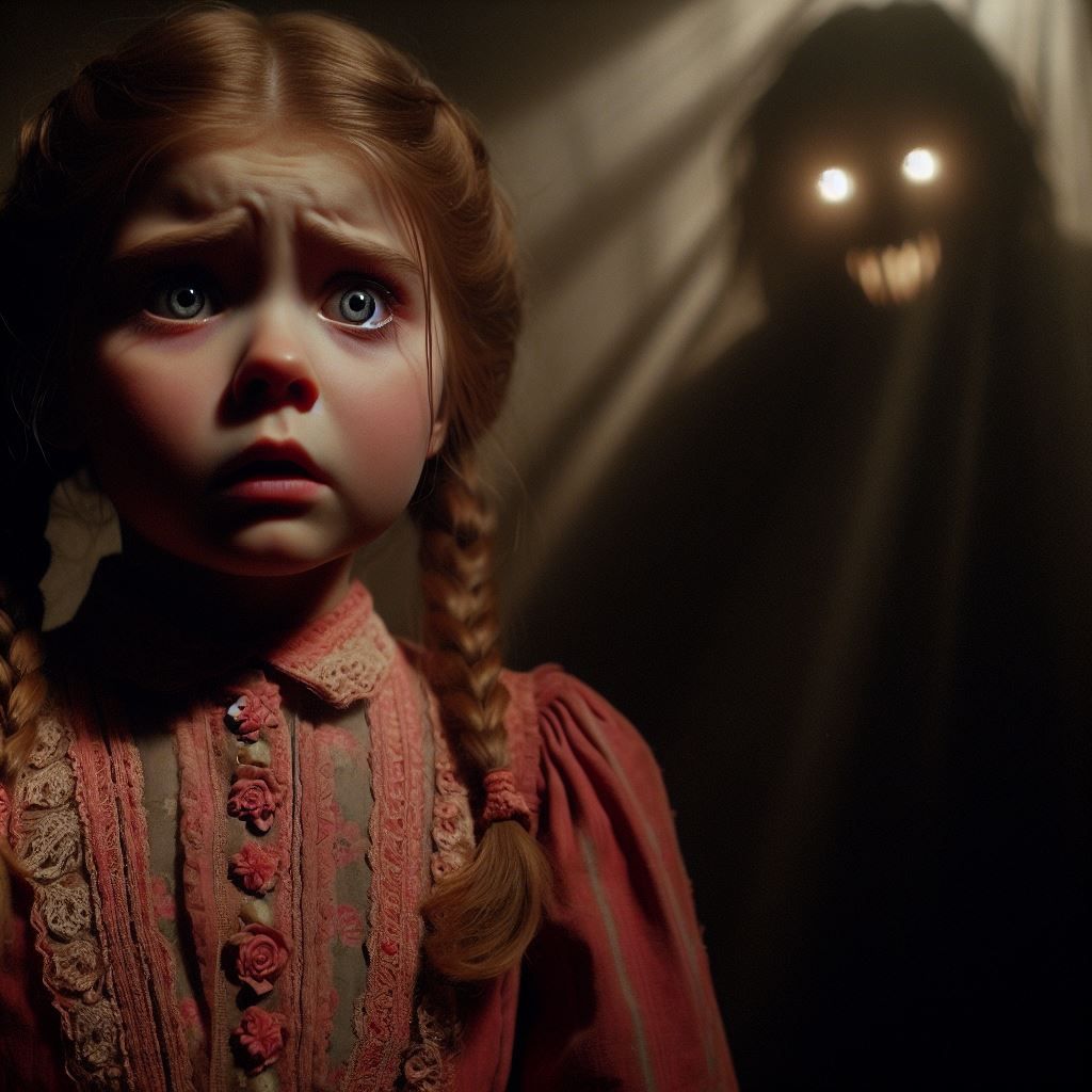 I know there's a monster behind me..