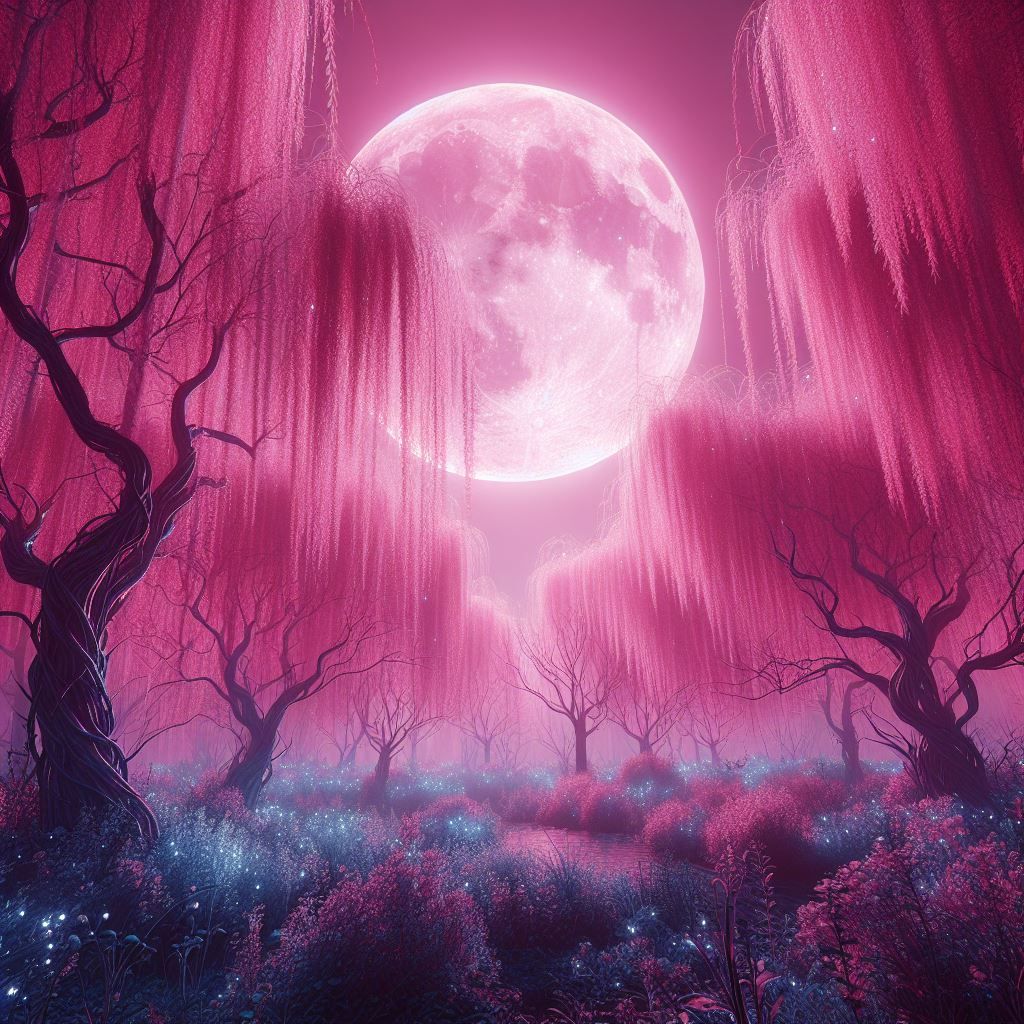 Pink Fantastical woods