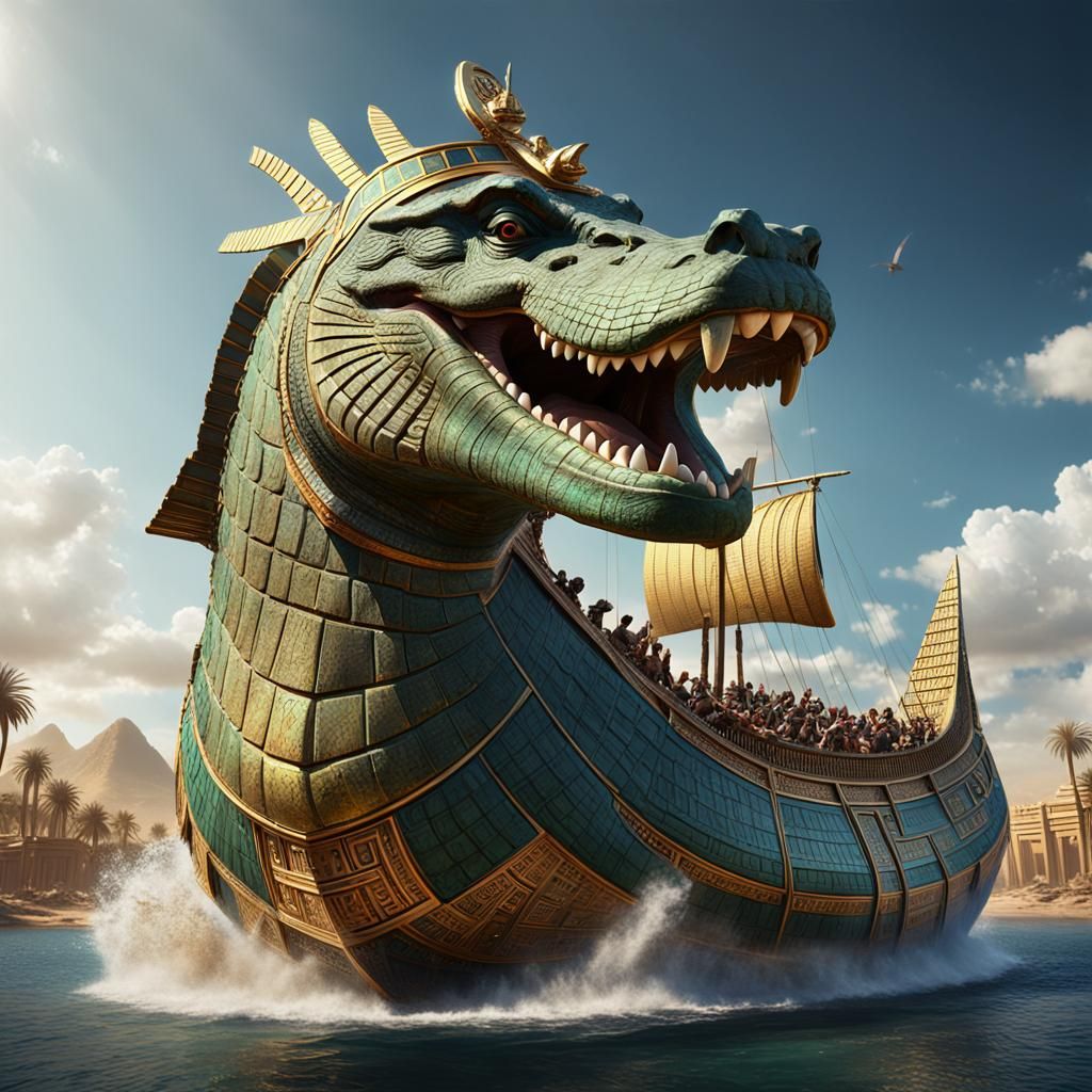 Sobek Crocodile Ship