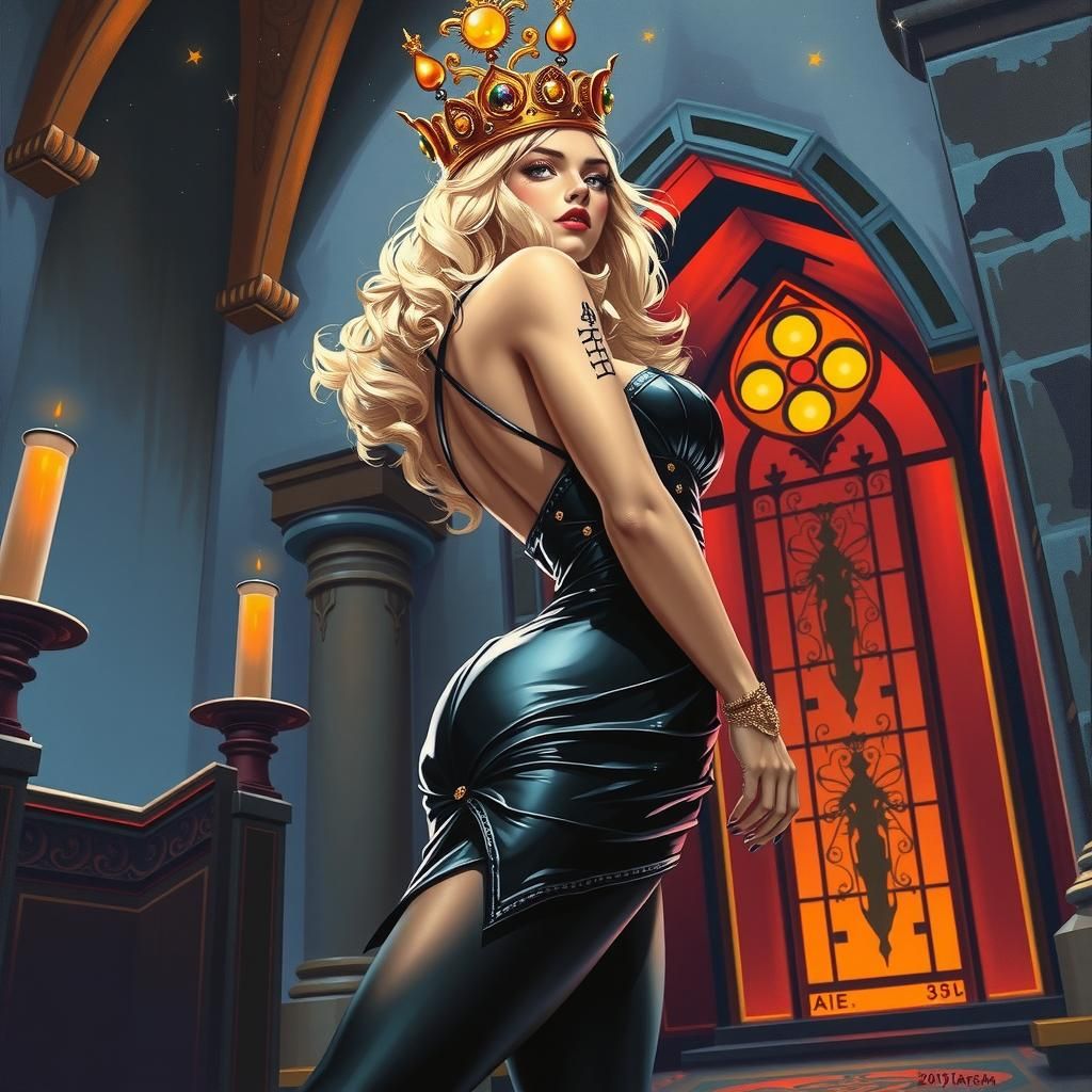 hajime sorayama retro 80s sci-fi futurism cyberpunk bowsette...