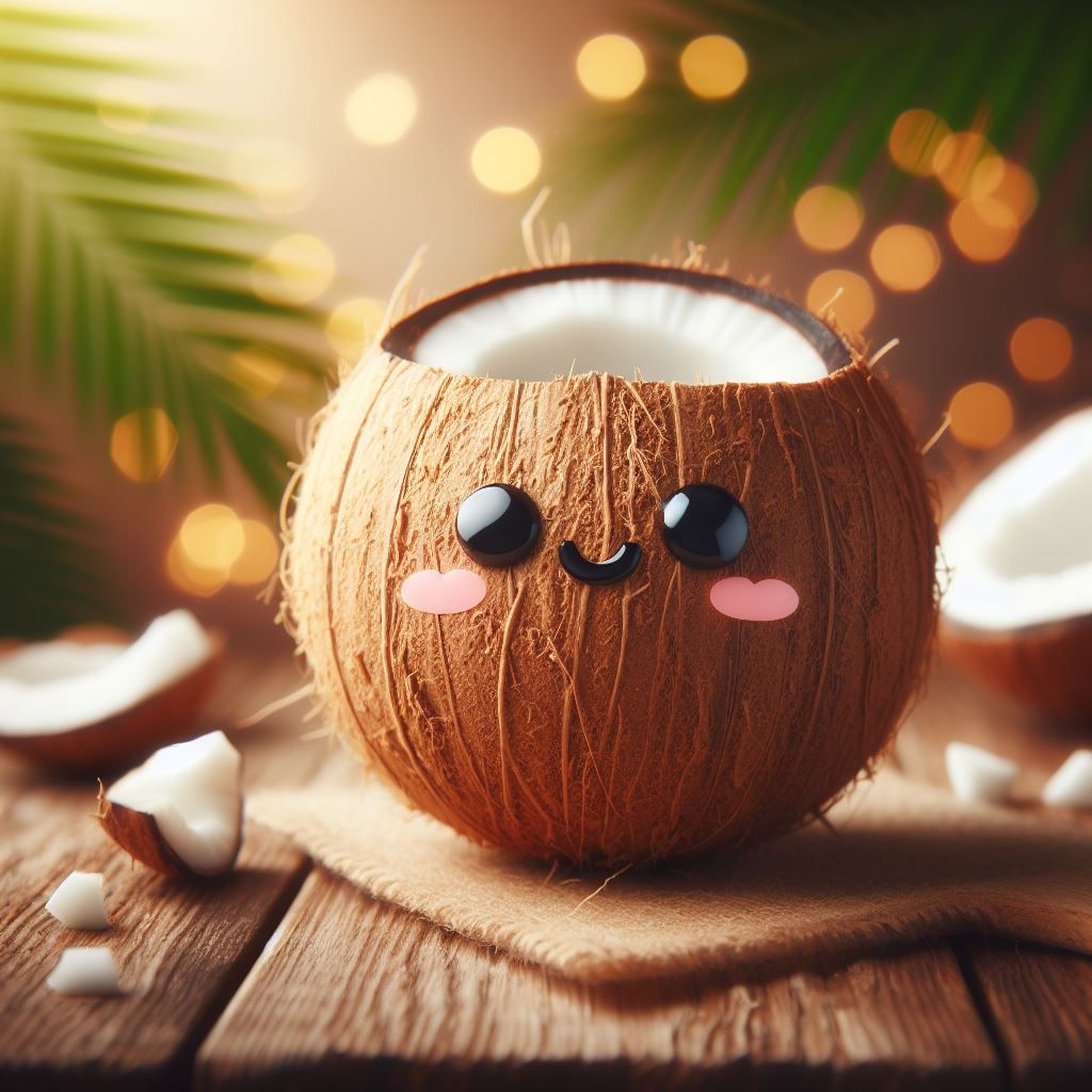 Kawaii Coconut 🥥