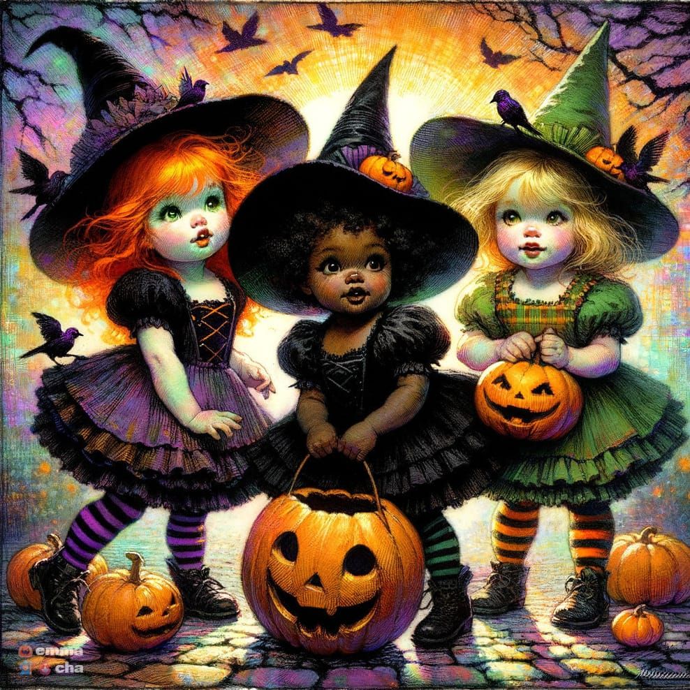 Twisted Trick-or-Treat - The Pumpkin Dollies