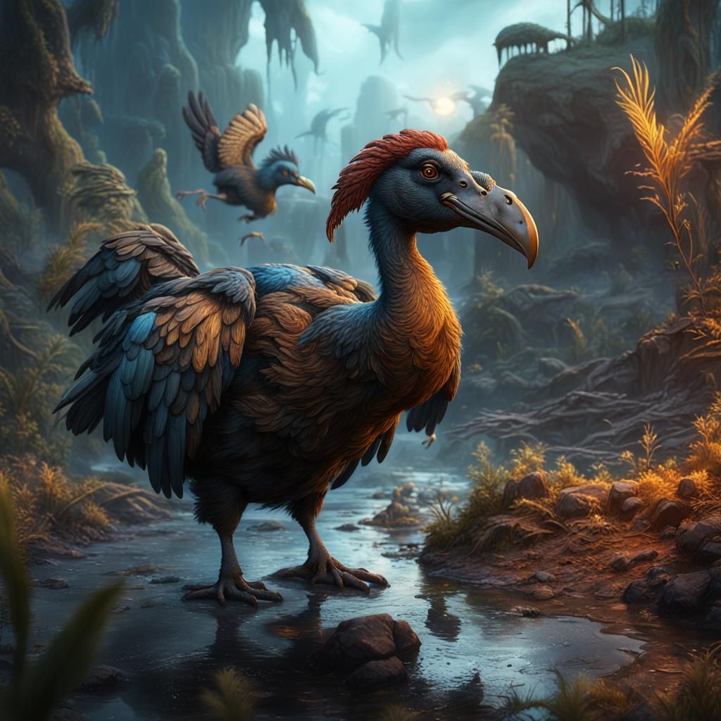 Dodo Bird  by @LettiB