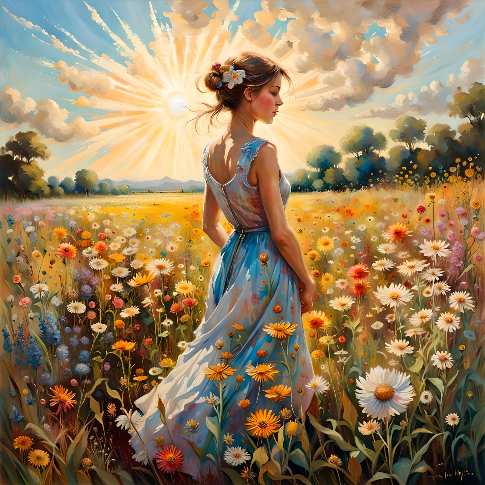 A field in bloom  by @Stoop