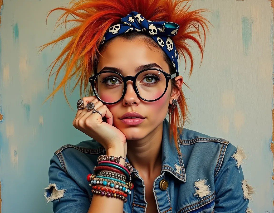 Portrait of a young girl