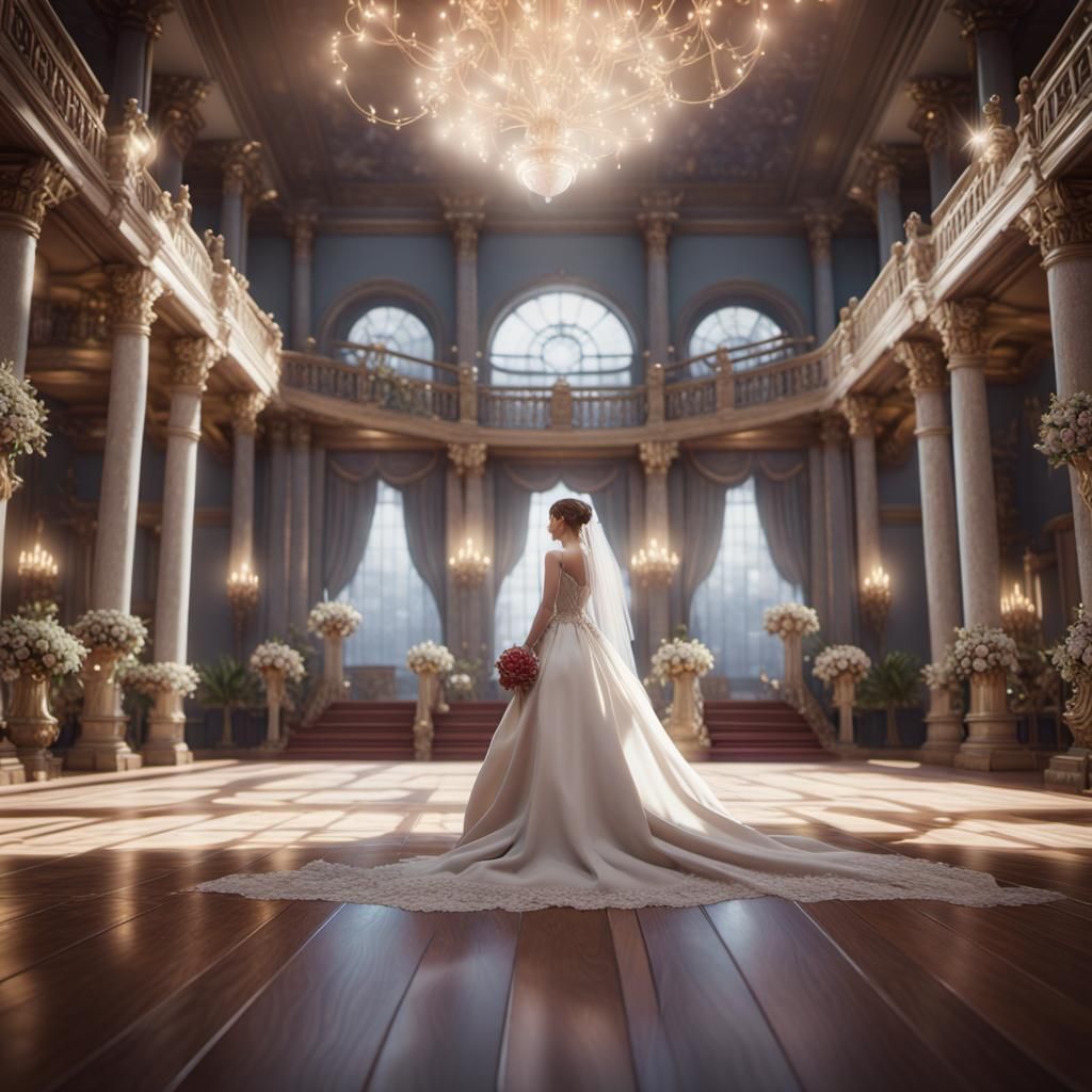 Ballroom wedding