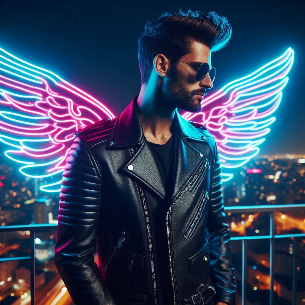 Neon wings