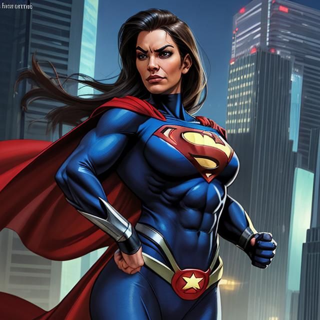 new supergirl - AI Generated Artwork - NightCafe Creator