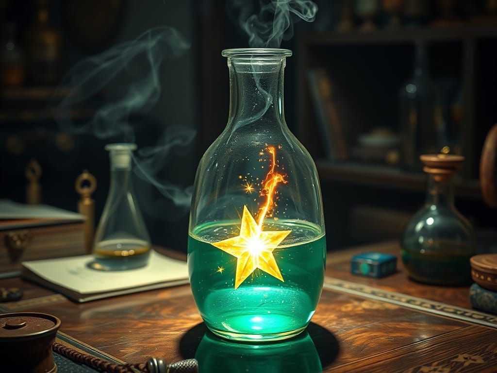 Shooting Star Potion  by @Maids Are Life Maids are Justice