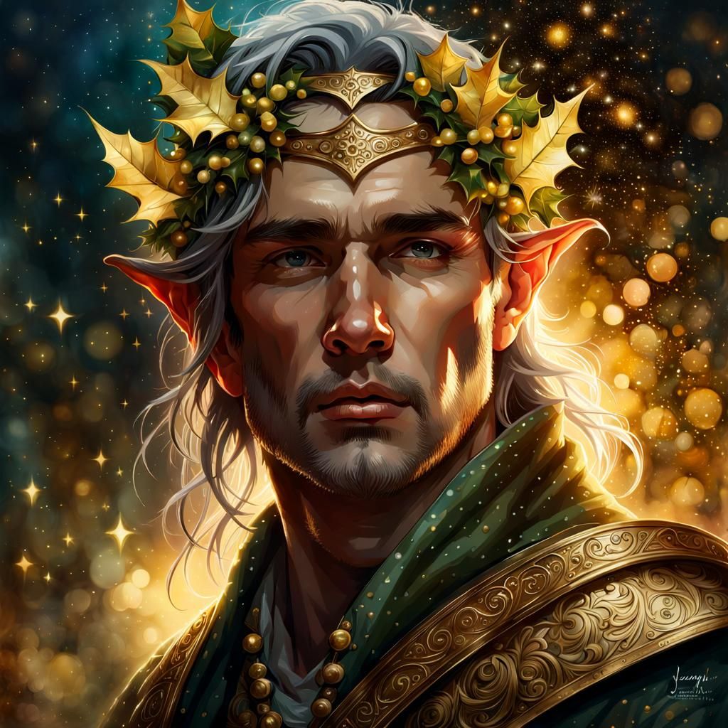 Crown of Holly  by @Drapoel